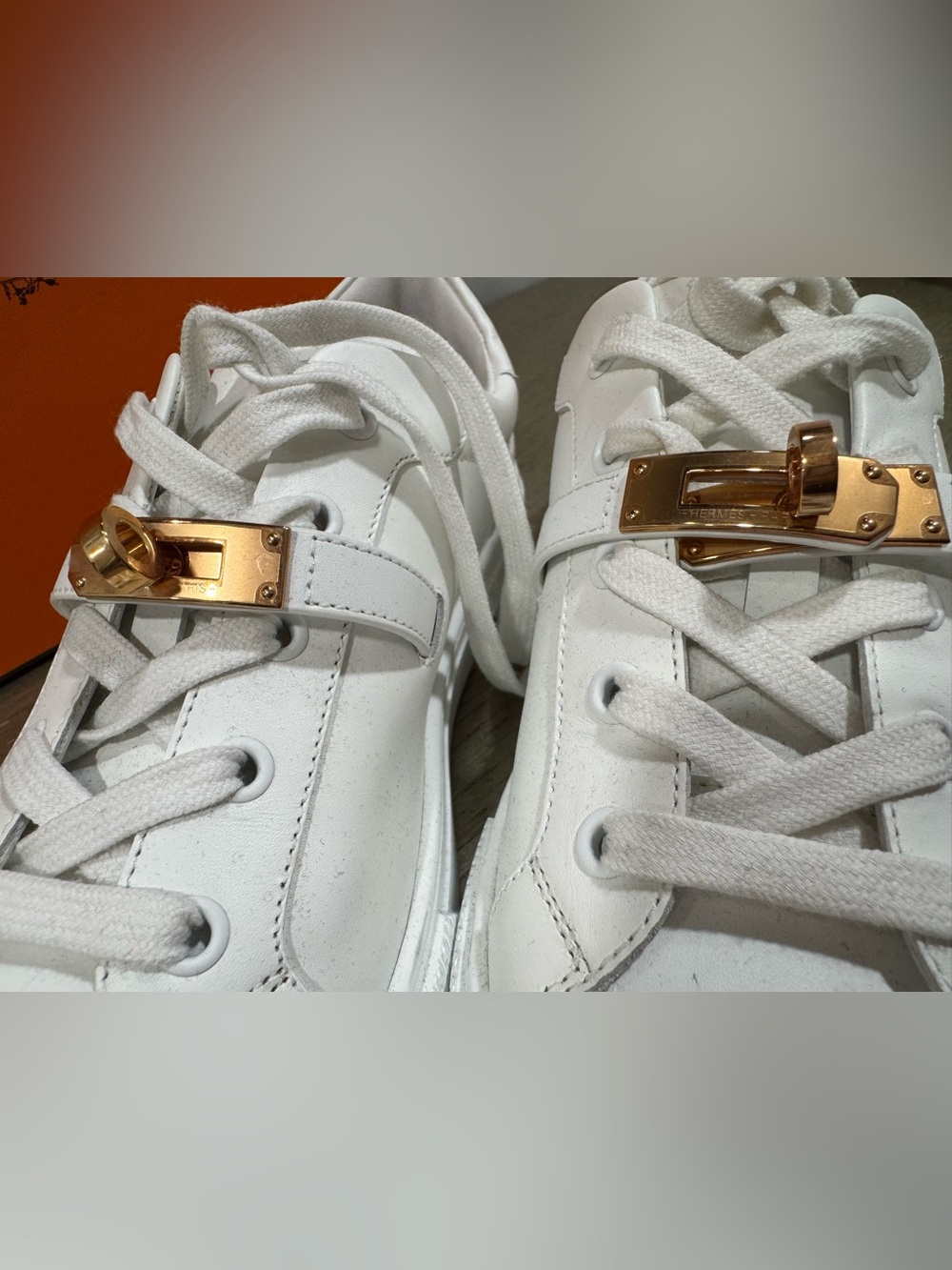 Women hermes kelly day sneaker - Picture 3 of 5